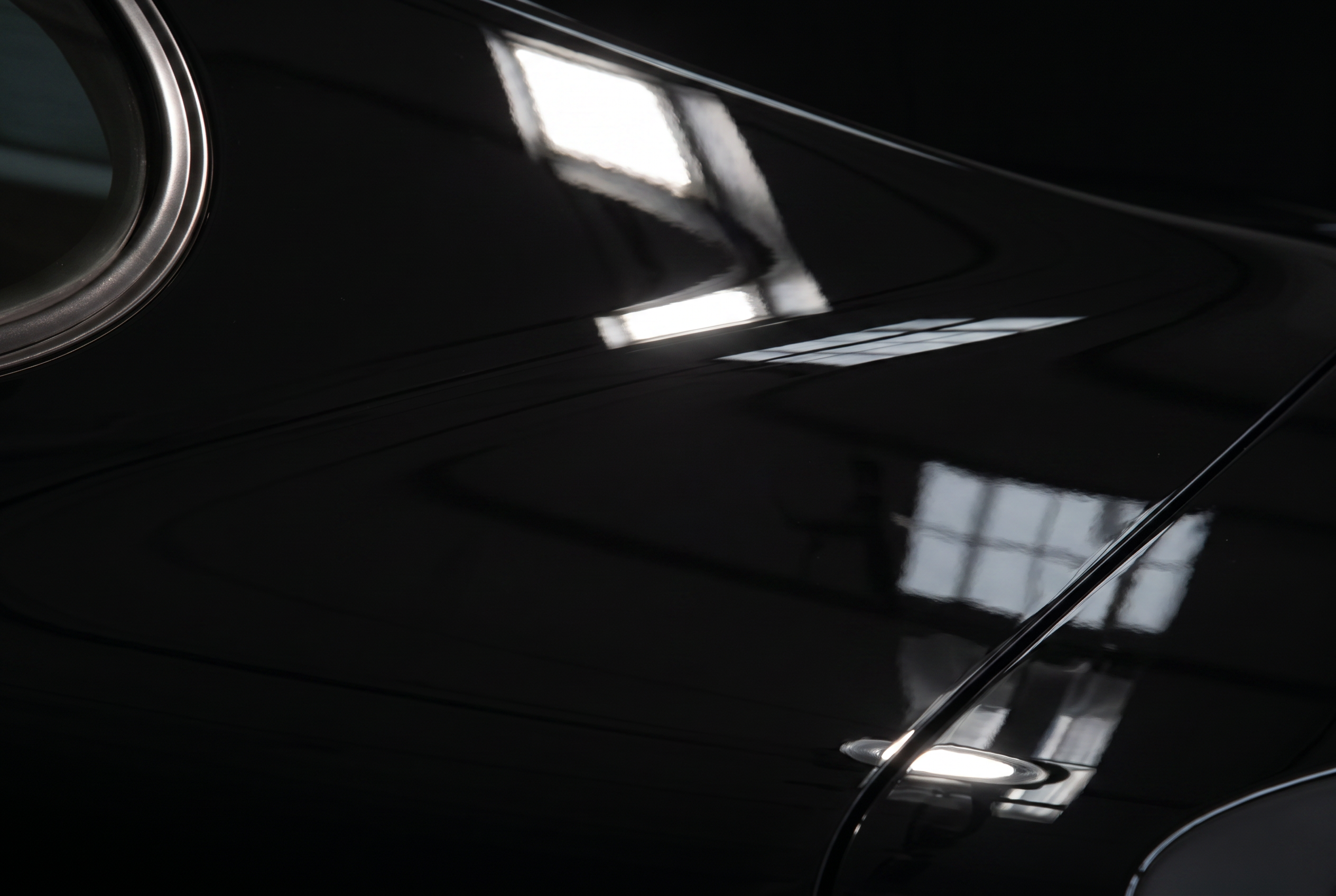 The same panel corrected to mirror-deep gloss